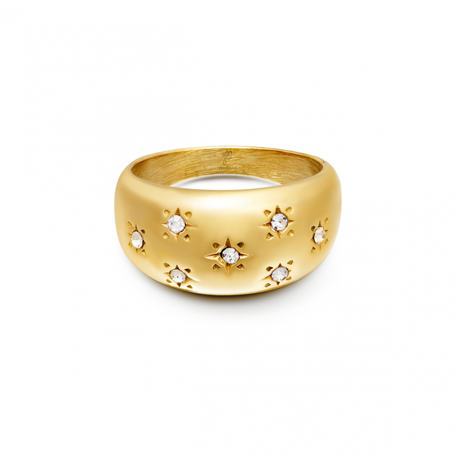 diamond flowers | ring